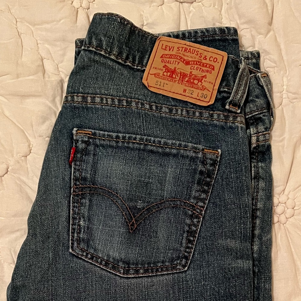 Mens 511 Levi’s W32xL30 Red Tag